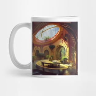 Parnassus Round Cozy House Palace Interior Mug